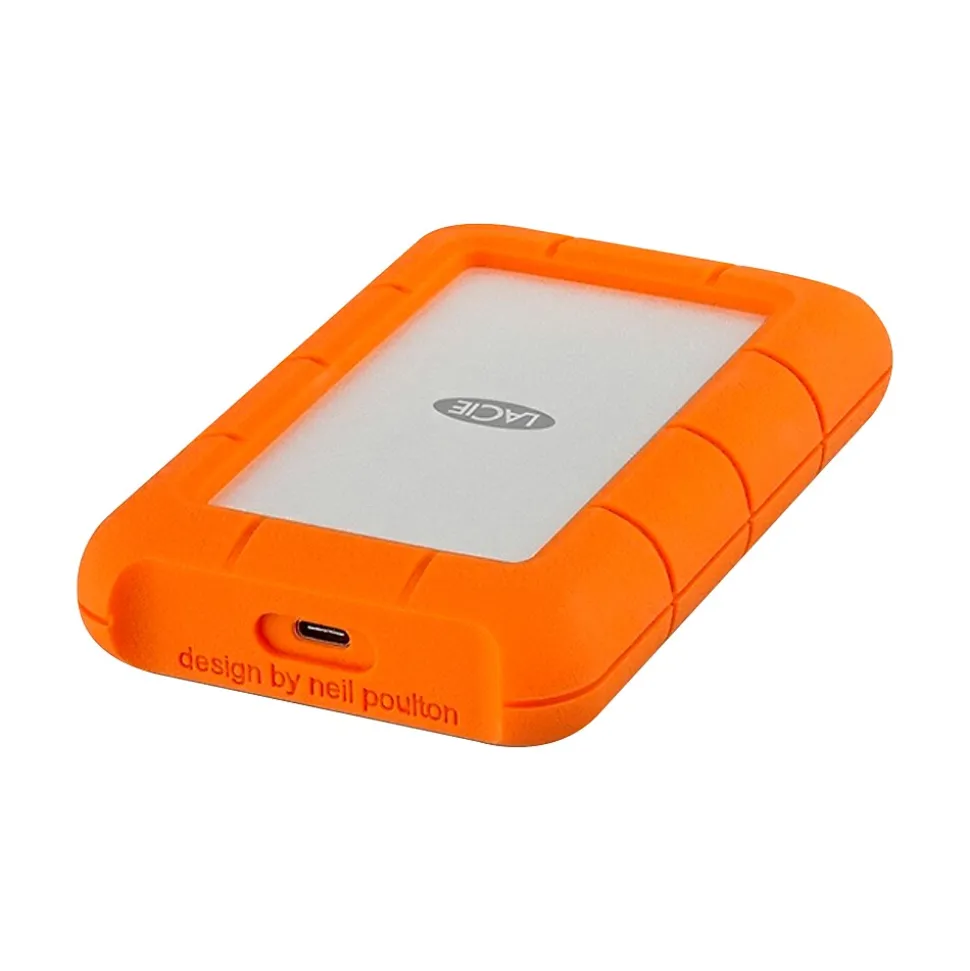 Rugged 5TB USB Type-C External Hard Drive, Orange (STFR5000800) | LaCie Discount