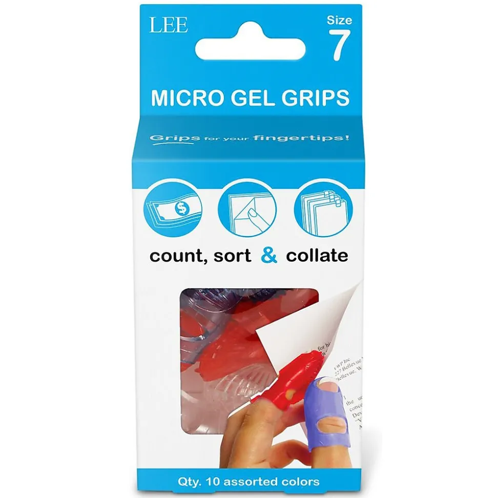 Medium Finger Pad, Assorted Colors, 10/Pack (61070) | Lee Cheap