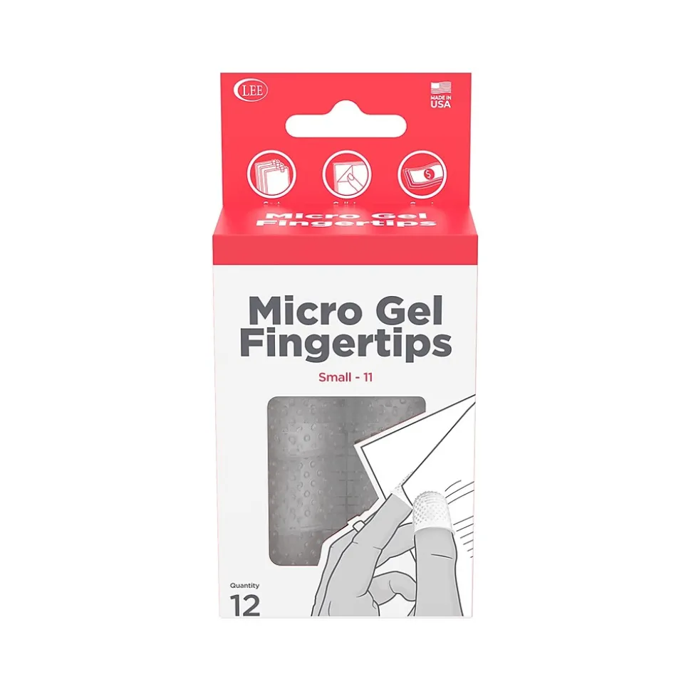 Small Fingertip, Clear, 12/Pack (41030) | Lee Shop