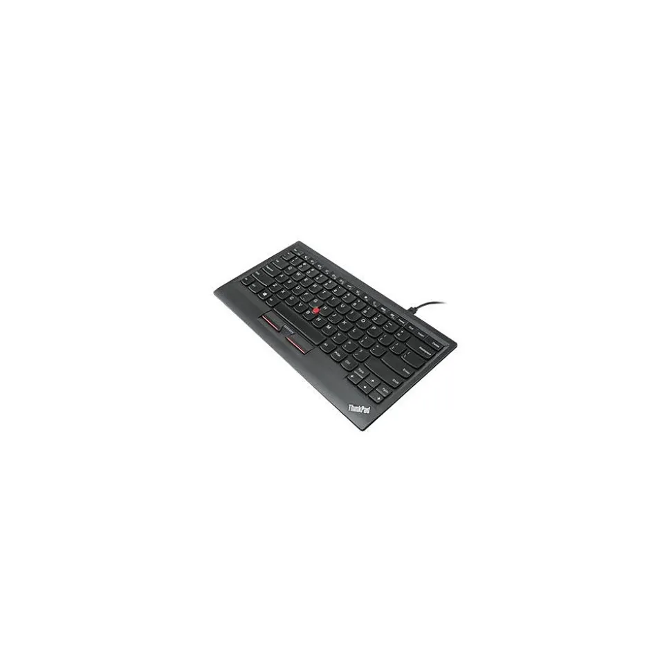 ThinkPad Compact USB Keyboard with TrackPoint Wired Gaming, Black (3492312) | Lenovo Discount