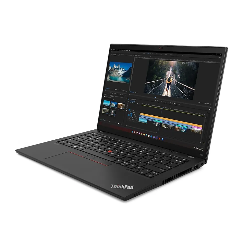 ThinkPad T14 Gen 4 14" Laptop, Intel Core i5-1335U, 16GB RAM, 1TB PCIe SSD, Windows 11 Pro (21HDS2MY00) | Lenovo New