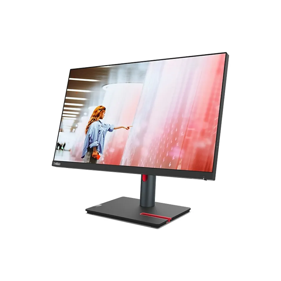 ThinkVision P24q-30 23.8" 60 Hz LED Monitor, Raven Black (63B4GAR6US) | Lenovo Store