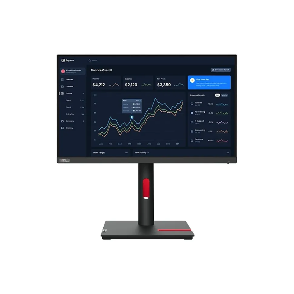 ThinkVision T22i-30 21.5" WLED Monitor, Black (63B0MAT6US) | Lenovo Best