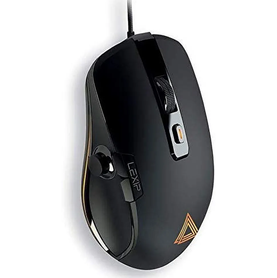 Alpha Ergonomic Optical Gaming Mouse, Black (JVAPCM00446) | Lexip Cheap