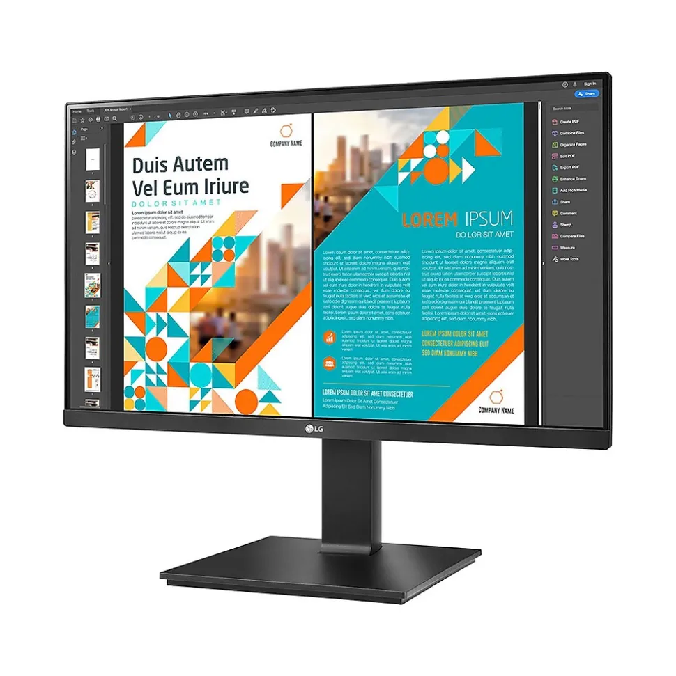 23.8" LCD Monitor, Black (24BP55Q-B) | LG Store