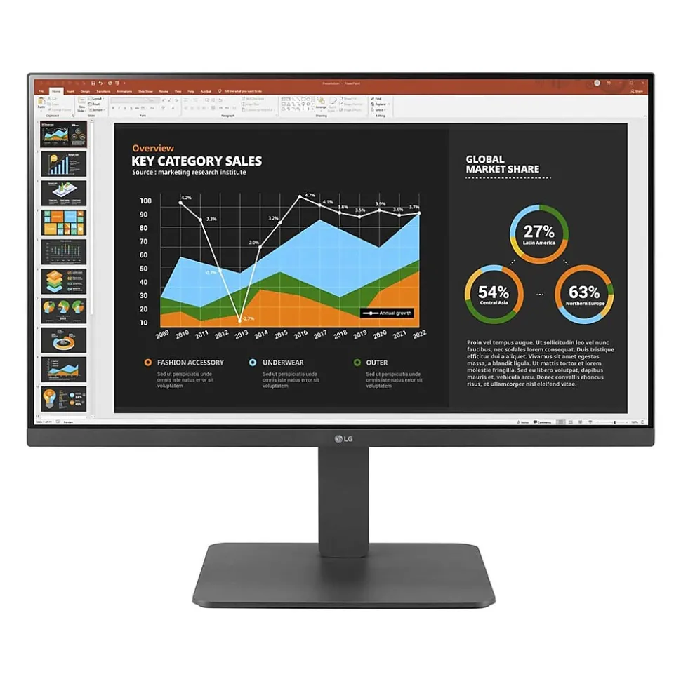 23.8" LCD Monitor, Black (24BR750C-C) | LG Store