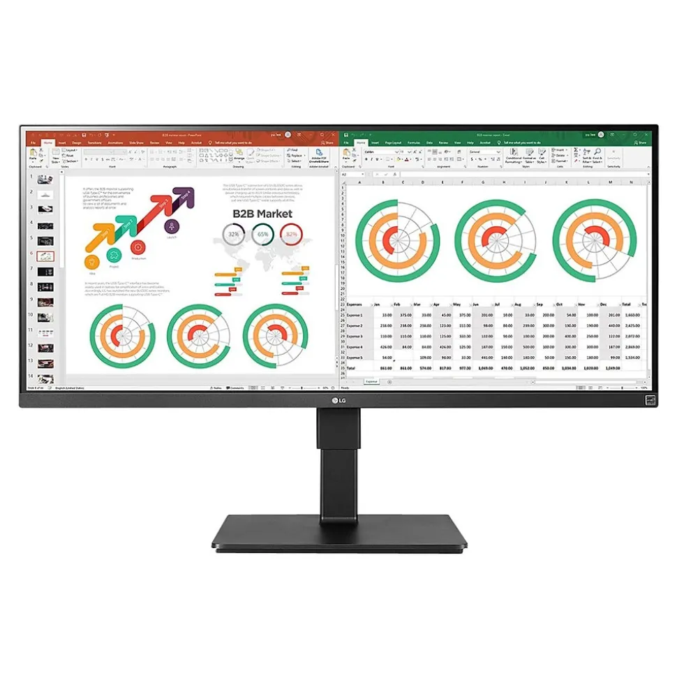 34BN770-B 34" LED Monitor, Black Texture | LG Cheap