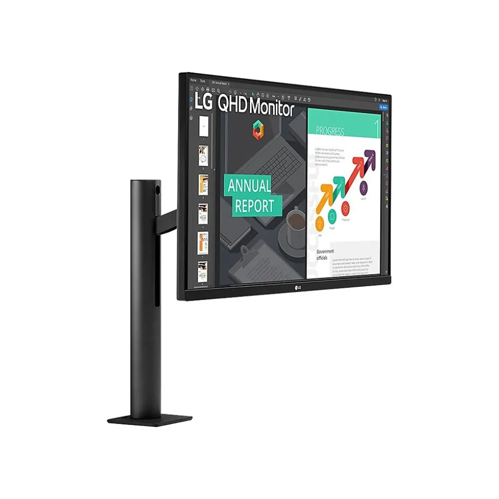 Ergo 27BN88Q-B 27" LED Monitor, Black Texture | LG Outlet