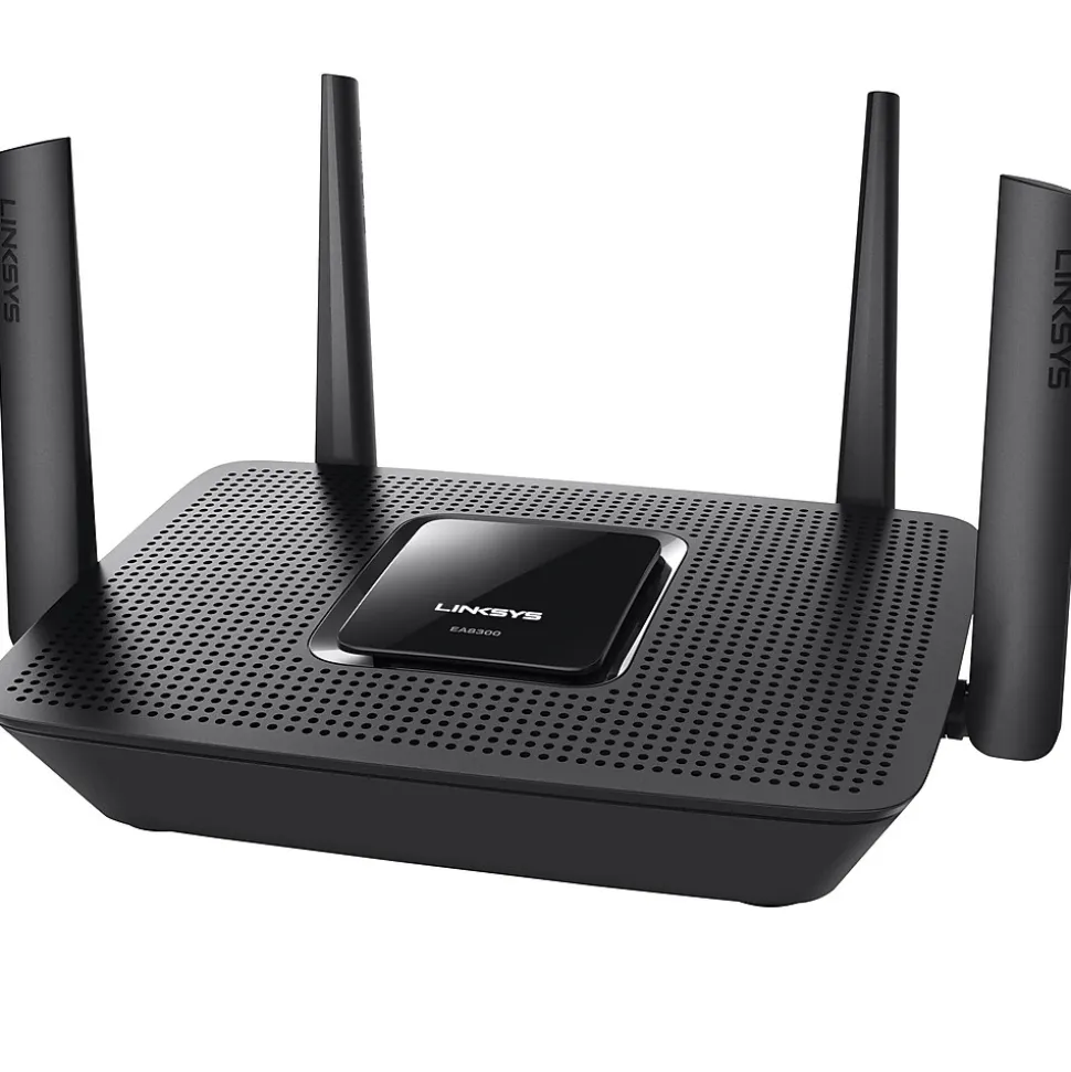 AC2200 Tri Band MU-MIMO Gaming Router, Black (EA8300) | Linksys Hot