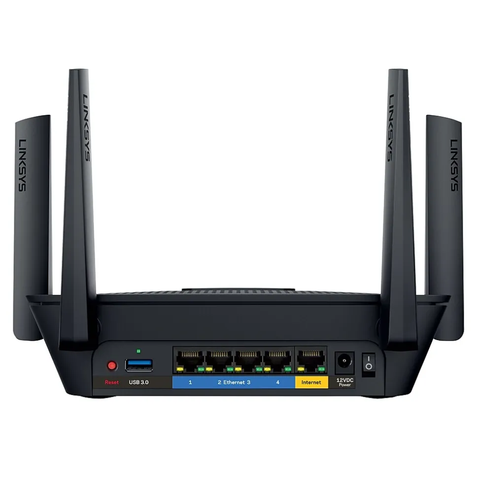 AC2200 Tri Band MU-MIMO Gaming Router, Black (EA8300) | Linksys Hot