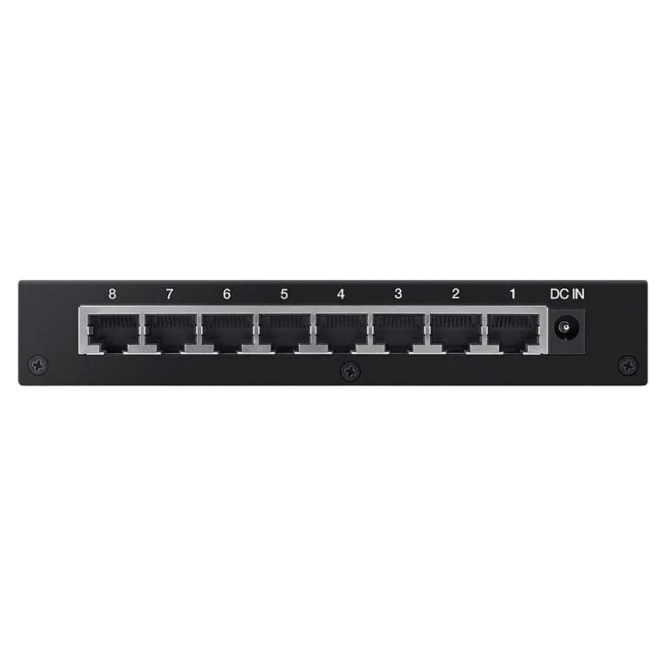 8-Port Gigabit Ethernet Unmanaged Switch, Black (SE3008) | Linksys Discount