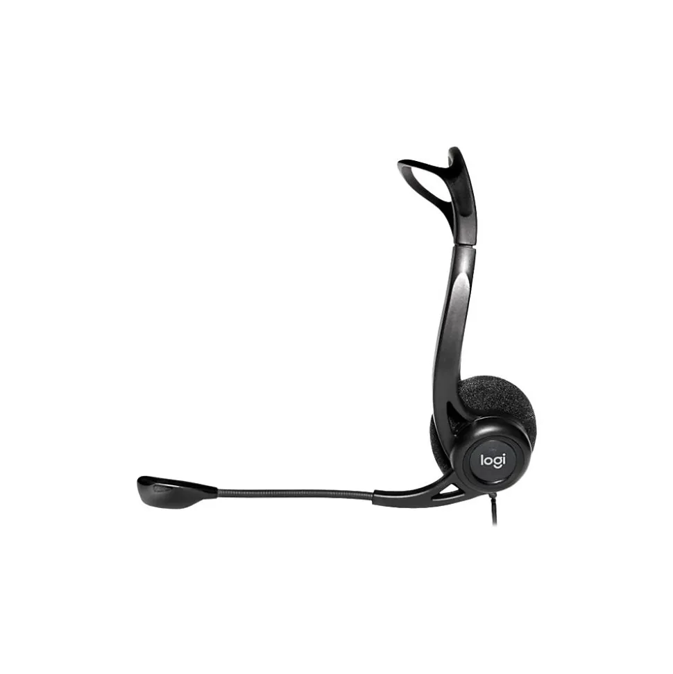 960 Stereo Headset, Over-the-Head, Black (981-000836) | Logitech Sale