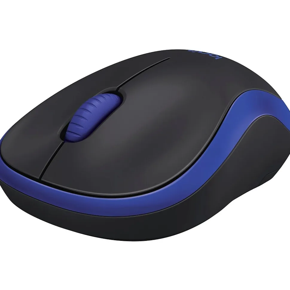 910-003636 Wireless Optical Mouse, Blue | Logitech Fashion