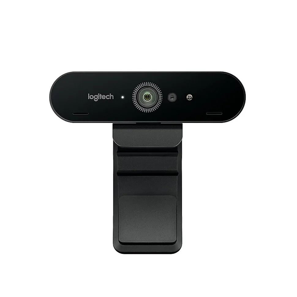 Brio Pro Ultra HD Webcam, Black (960-001105) | Logitech Fashion