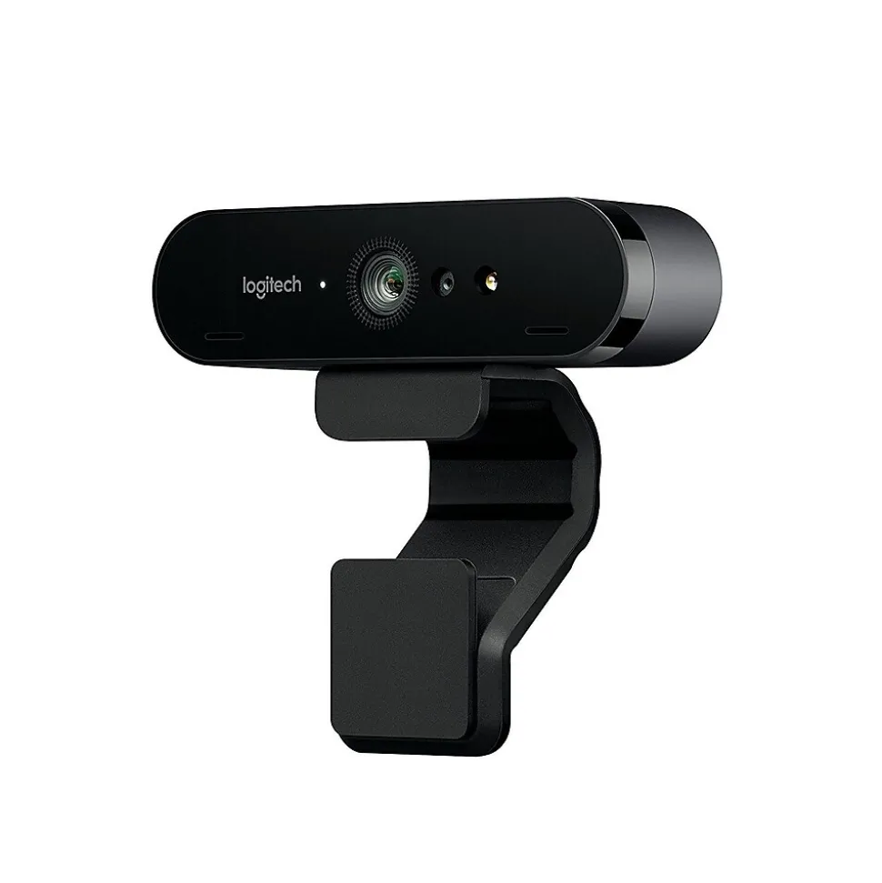 Brio Pro Ultra HD Webcam, Black (960-001105) | Logitech Fashion