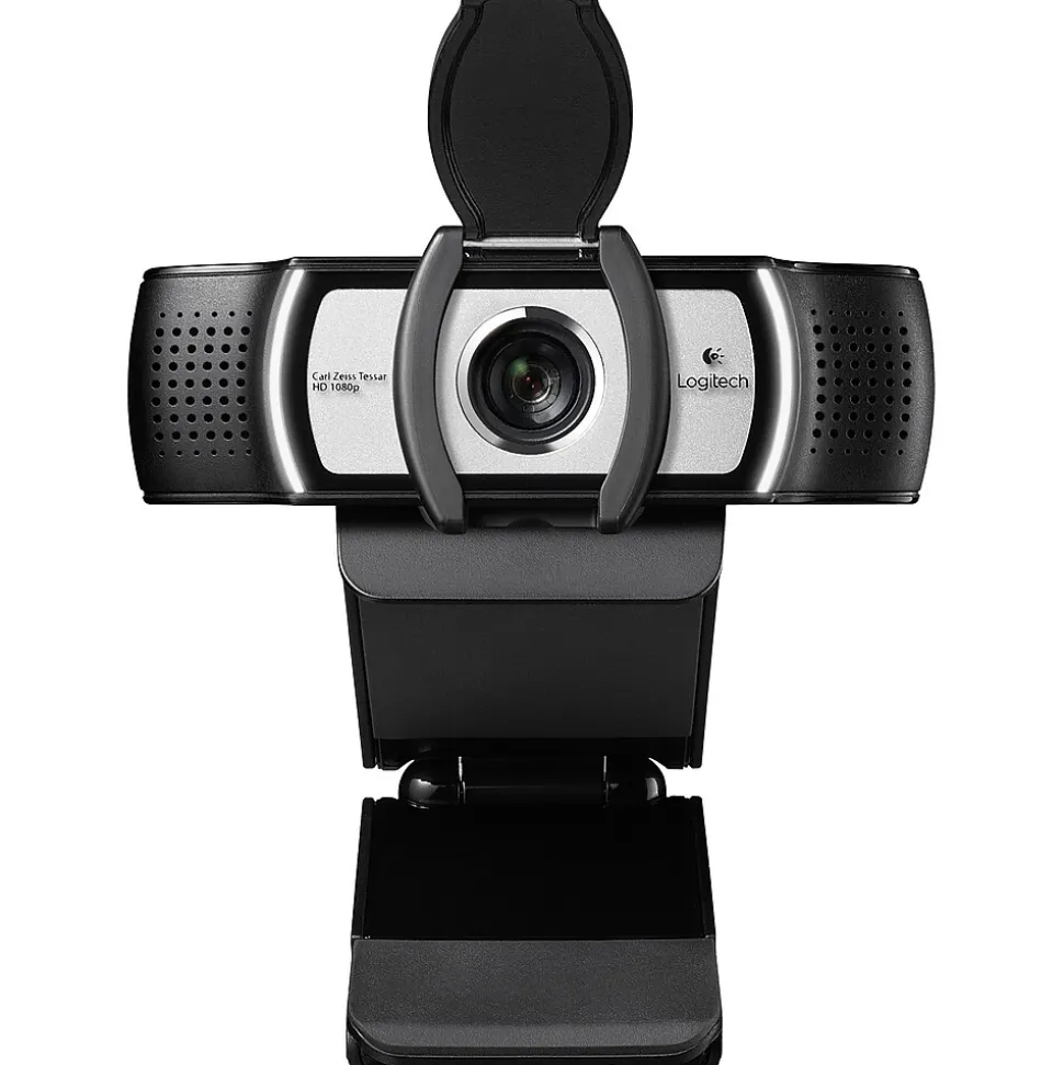 C930e 1080p HD Portable Webcam, 2 Megapixels, Black (960-000971) | Logitech Flash Sale