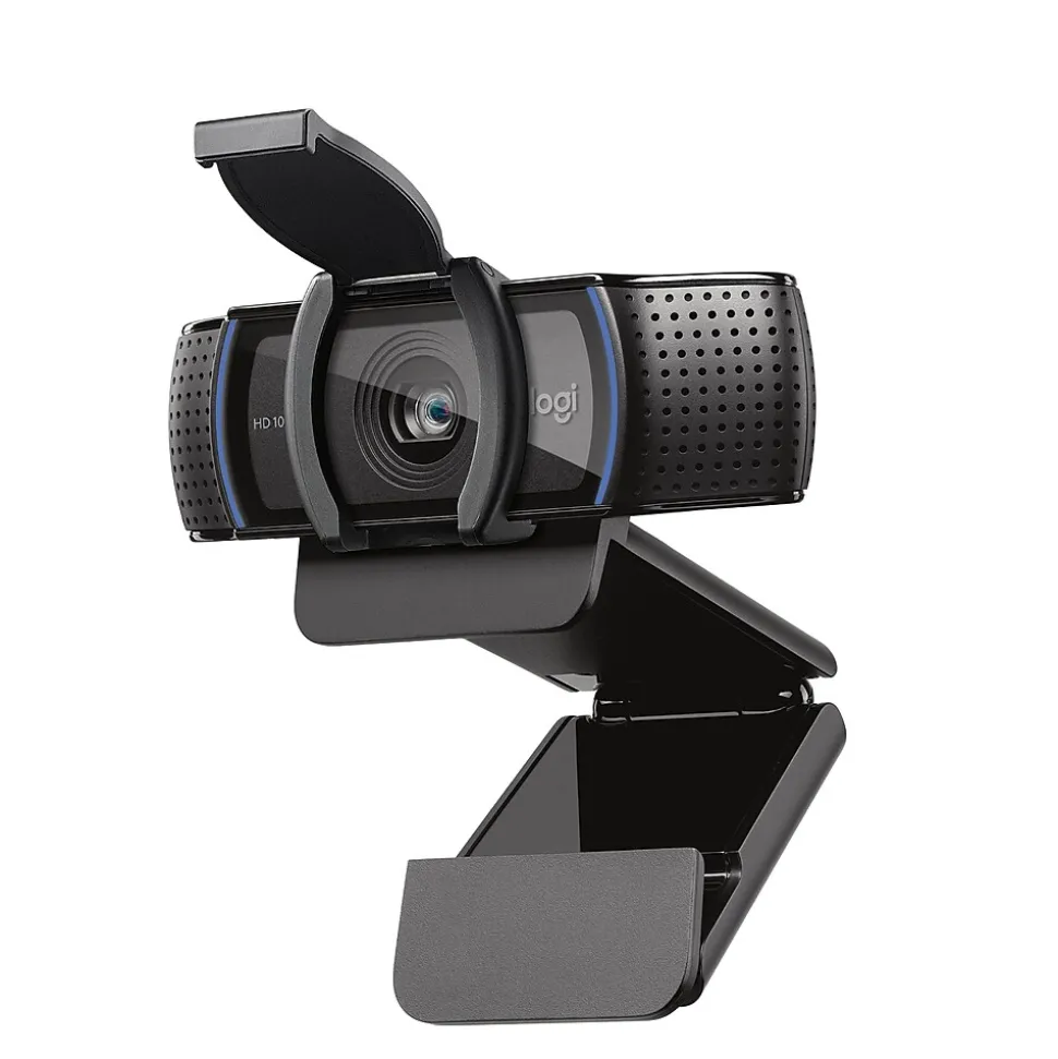 C920S Pro 1080p HD Webcam, Black (960-001257) | Logitech Online