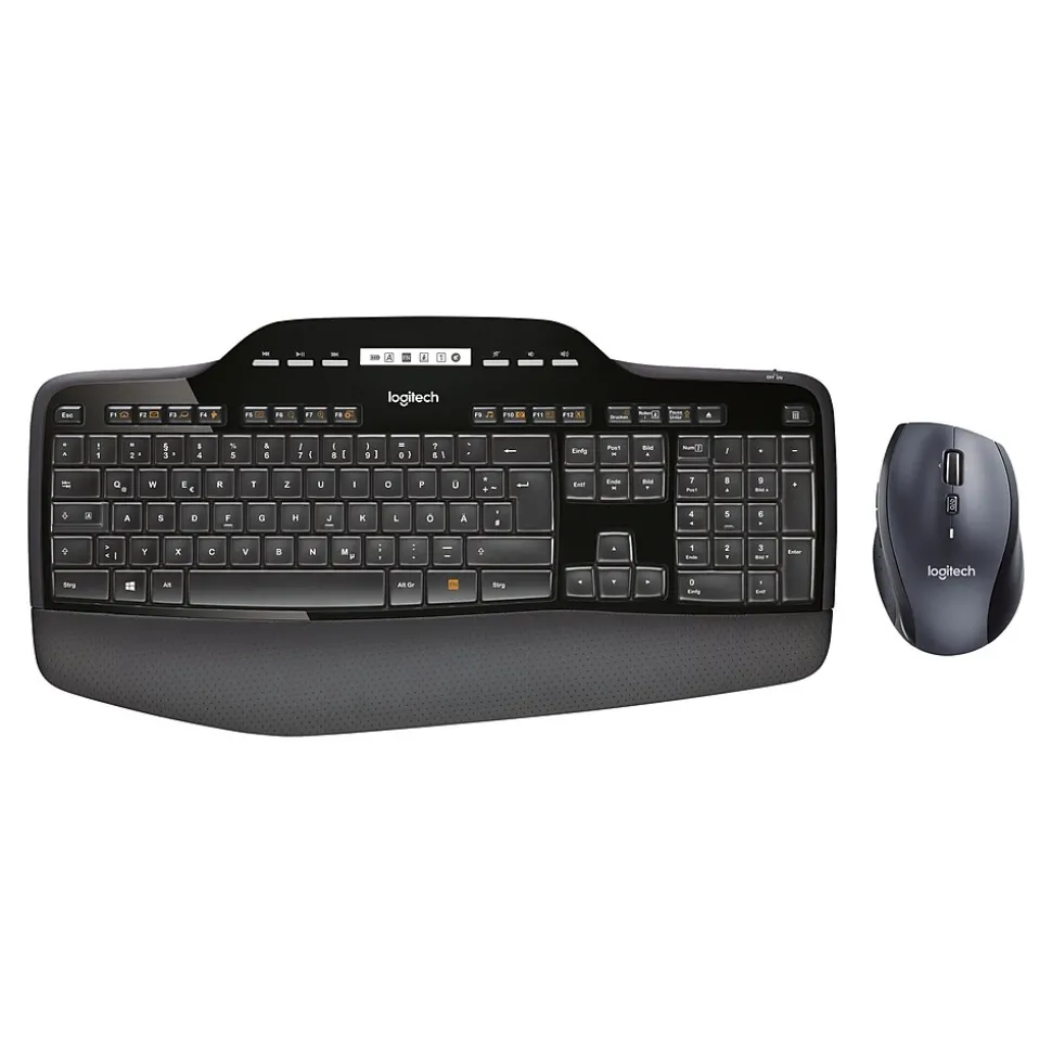 Desktop MK710 Wireless Keyboard & Mouse, Black (920-002416) | Logitech Cheap