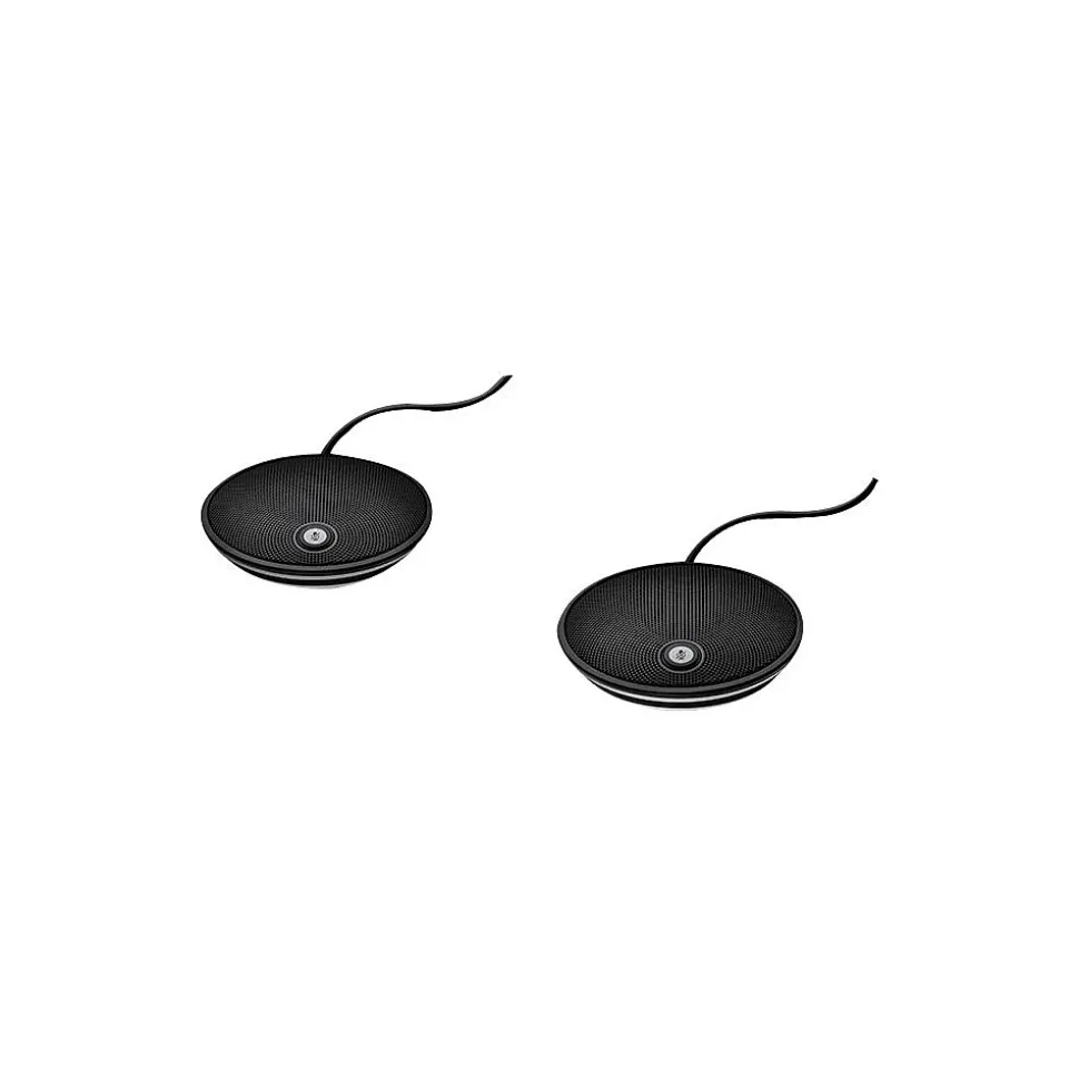 Expansion Microphone for GROUP System, Black, 2/Set (989-000171) | Logitech Sale