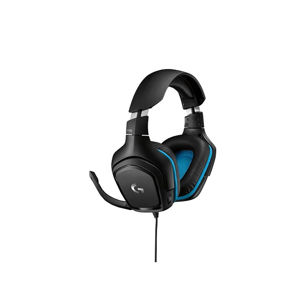 G432 981-000769 Wired 7.1 Surround Sound Wired Gaming Headset, Black | Logitech Discount