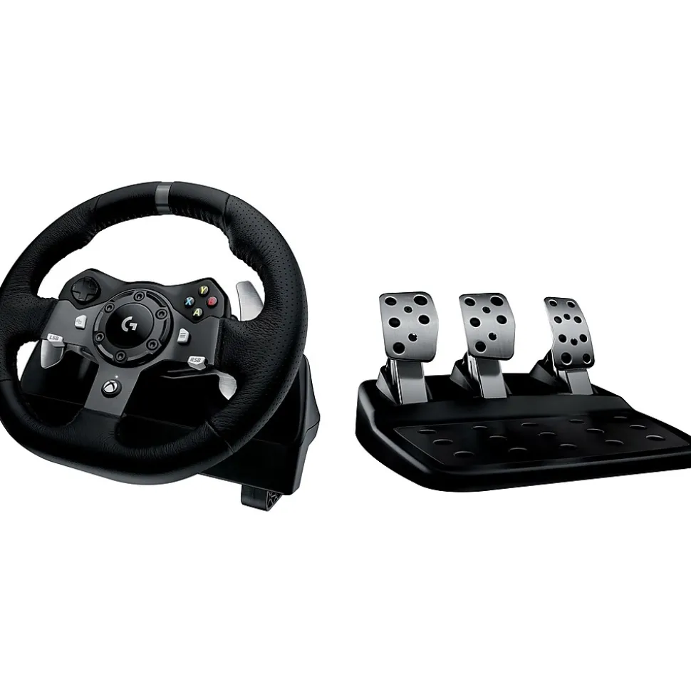 G G920 Driving Force 941-000121 Gaming Steering Wheel Xbox One & PC, Cable, Black | Logitech Fashion