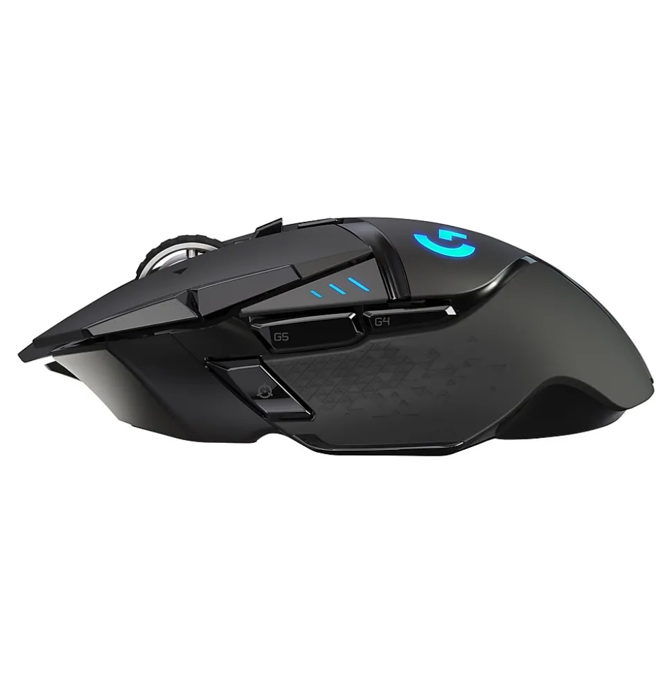 G502 LIGHTSPEED Wireless Ambidextrous Optical USB Gaming Mouse, Black (910-005565) | Logitech Sale