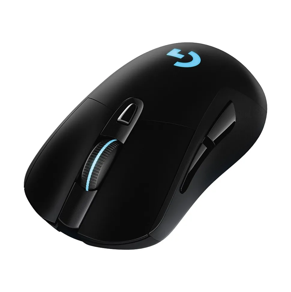 G703 Lightspeed Wireless Optical Gaming Mouse, Black (910005638) | Logitech Hot