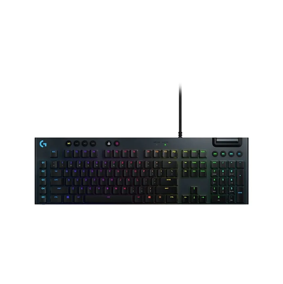 G815 LIGHTSYNC GL Clicky Gaming RGB Mechanical Keyboard, Black (920-009087) | Logitech Sale