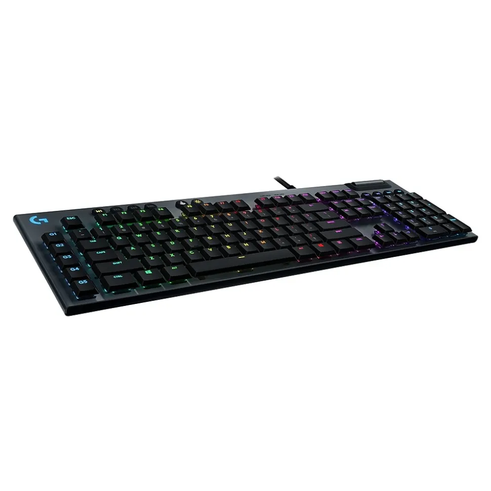 G815 LIGHTSYNC GL Clicky Gaming RGB Mechanical Keyboard, Black (920-009087) | Logitech Sale