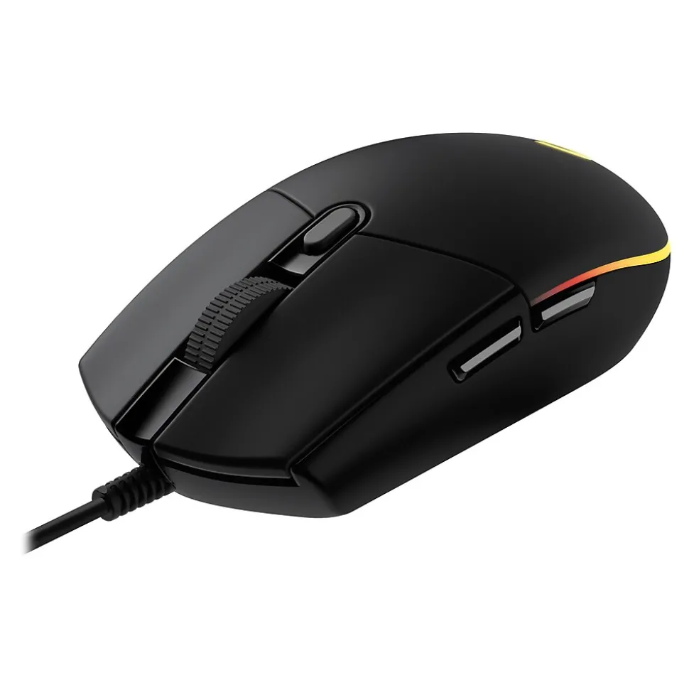 G203 LIGHTSYNC Optical Gaming Mouse, Black (910-005790) | Logitech Cheap