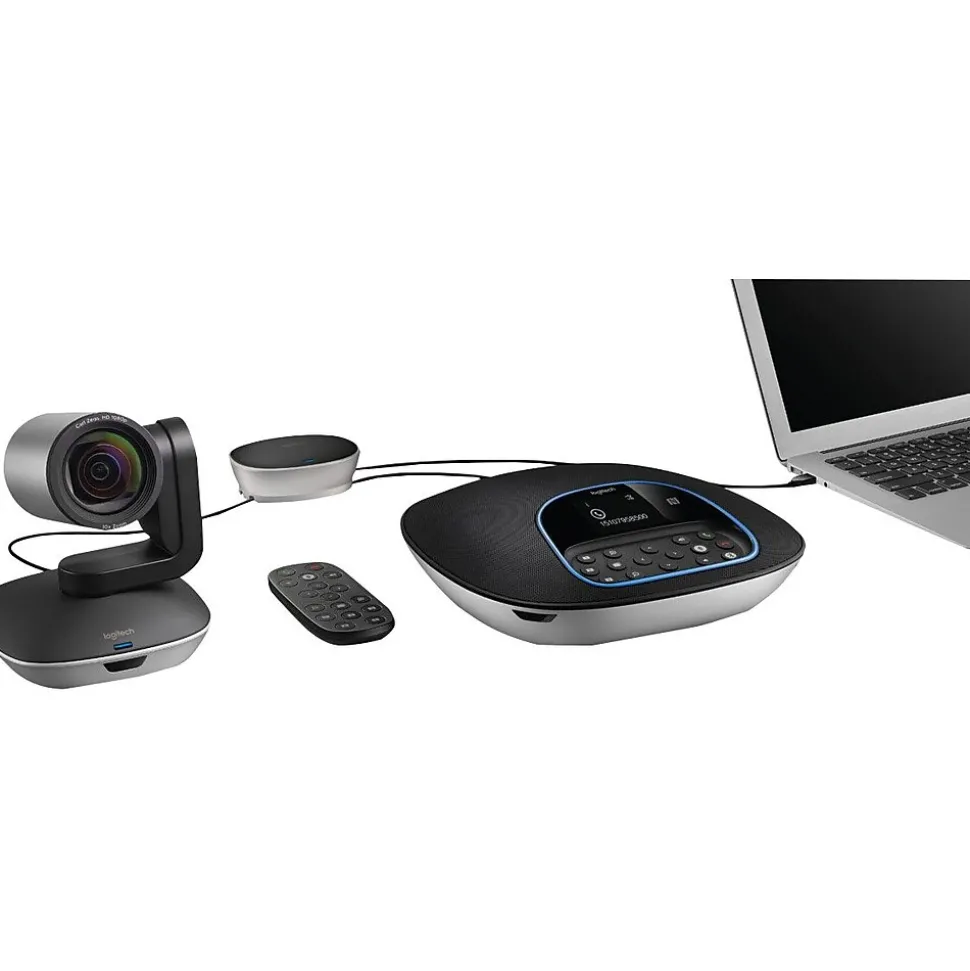 Group Video Conferencing System, High Definition, Black (960-001054) | Logitech Best Sale