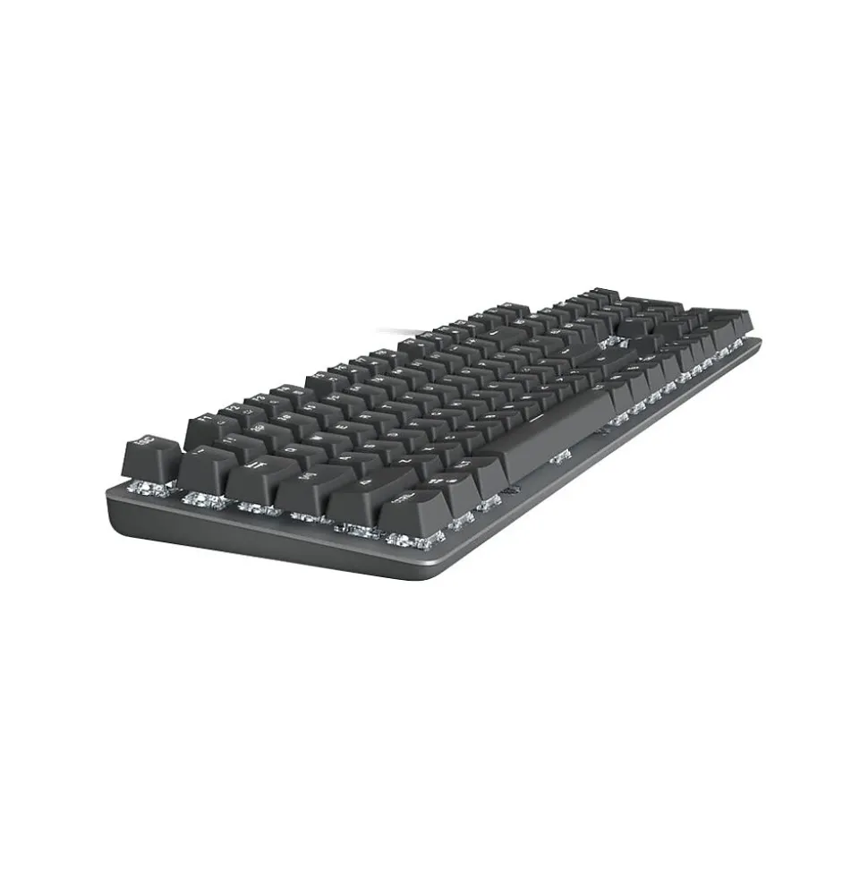 K845 Mechanical Illuminated Aluminum Gaming Keyboard, Blue Switches, Black (920-009860) | Logitech Sale