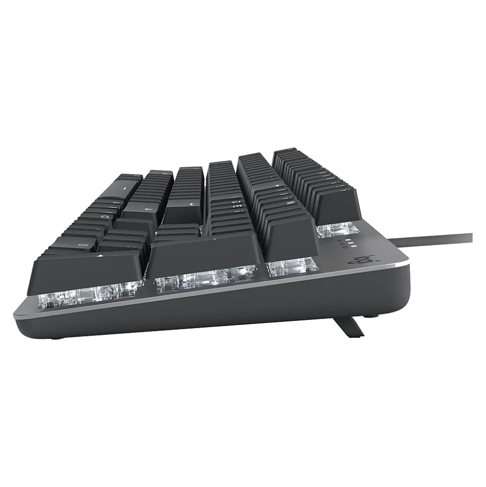 K845 Mechanical Illuminated Aluminum Gaming Keyboard, Cherry MX Red Switches, Black (920-009863) | Logitech Sale