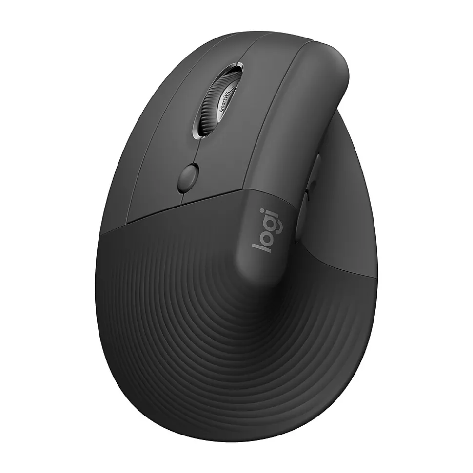 Lift Left Wireless Left-Handed Optical USB Mouse, Graphite (910-006467) | Logitech Discount