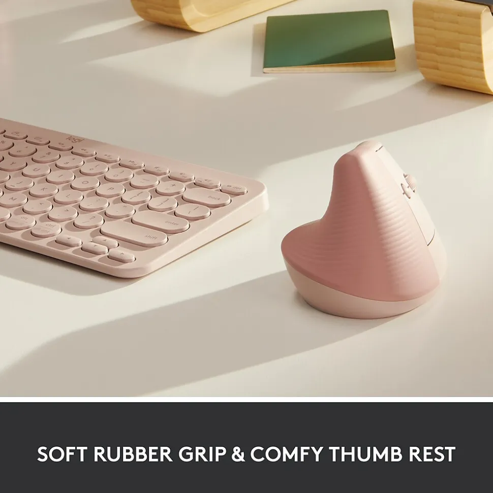Lift Wireless Ergonomic Vertical Optical Bluetooth & USB Mouse, (910-006472) | Logitech Discount