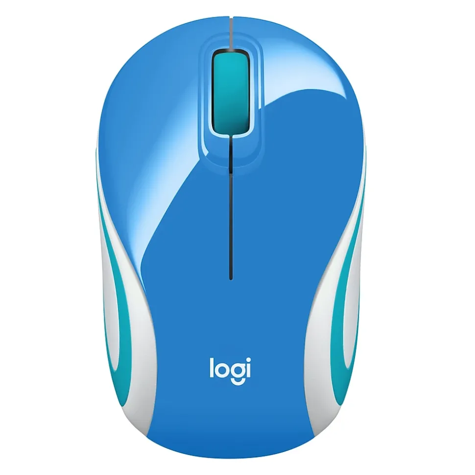 M187 Advanced Wireless Optical USB Mouse, Palace Blue (910-005360) | Logitech Fashion