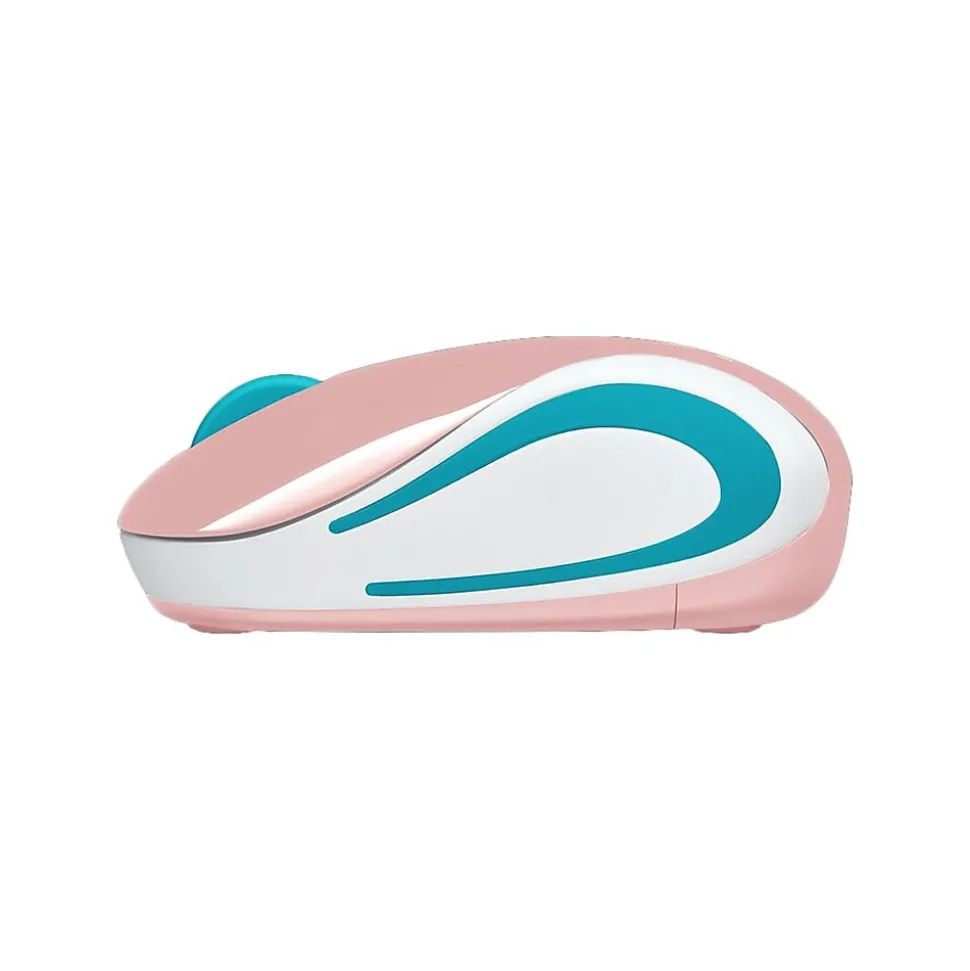 M187 Ambidextrous Wireless Optical USB Mouse, Multicolored (910-005364) | Logitech Shop