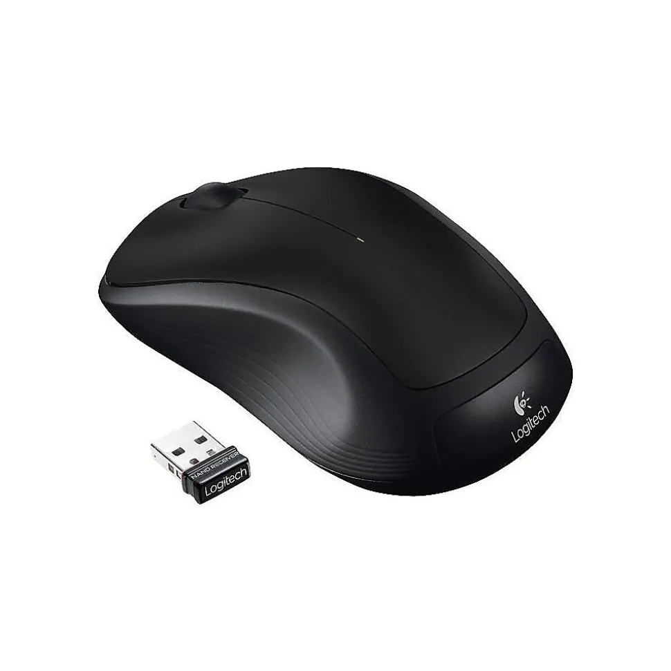 M310 Wireless Ambidextrous Optical USB Mouse, Black (910-004277) | Logitech Store