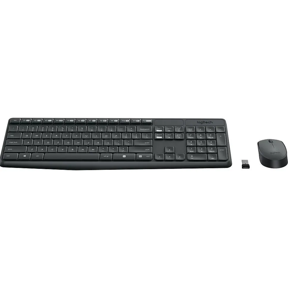 MK235 Wireless Keyboard and Optical Mouse Combo, Black (920-007897) | Logitech Shop