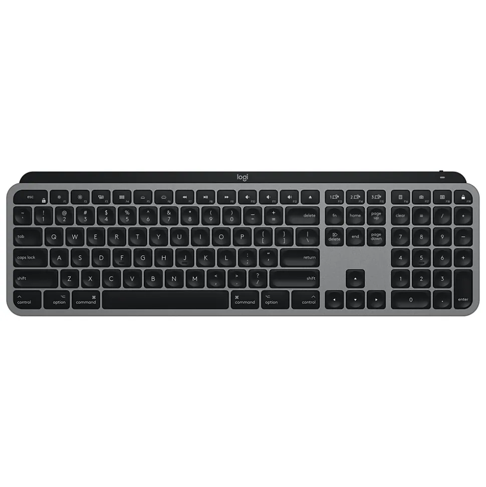 MX Keys for Mac Wireless Keyboard, Space Gray (920-009552) | Logitech Discount