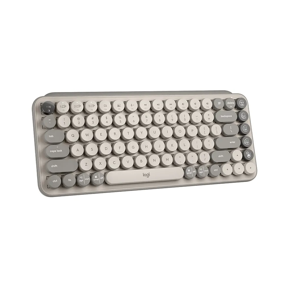 POP Keys Wireless Mechanical Keyboard, Mist (920-011232) | Logitech Store