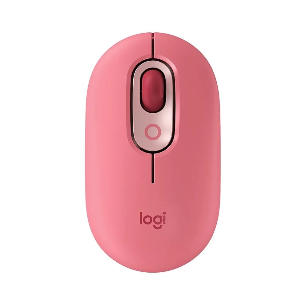 POP Wireless Ambidextrous Optical USB Mouse, Heartbreaker (910-006545) | Logitech Shop