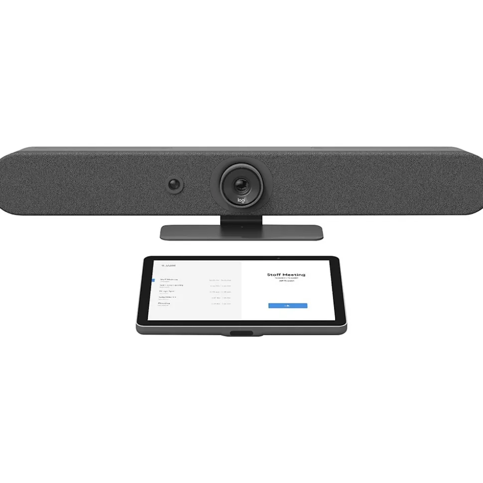 Rally Bar Mini + Tap IP HD 4K Bundle, Graphite (991-000385) | Logitech Discount