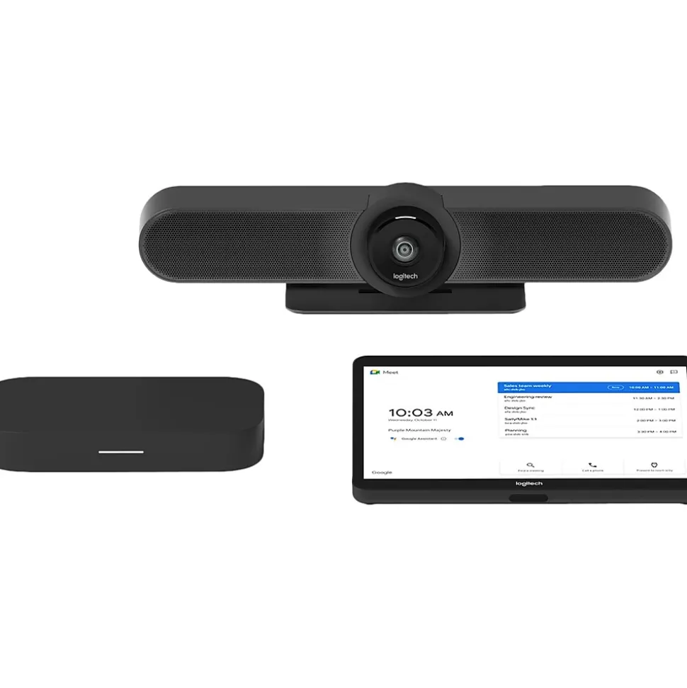 Small Room MeetUp Solution for Google Meet, Black (TAPMUPGGLCTL2) | Logitech Online