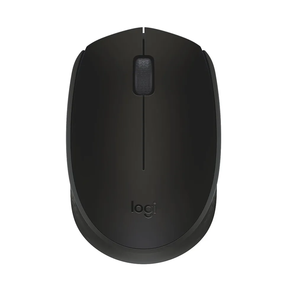 Wireless Ambidextrous 2.4 GHz Mouse, Black (910-004940) | Logitech Flash Sale