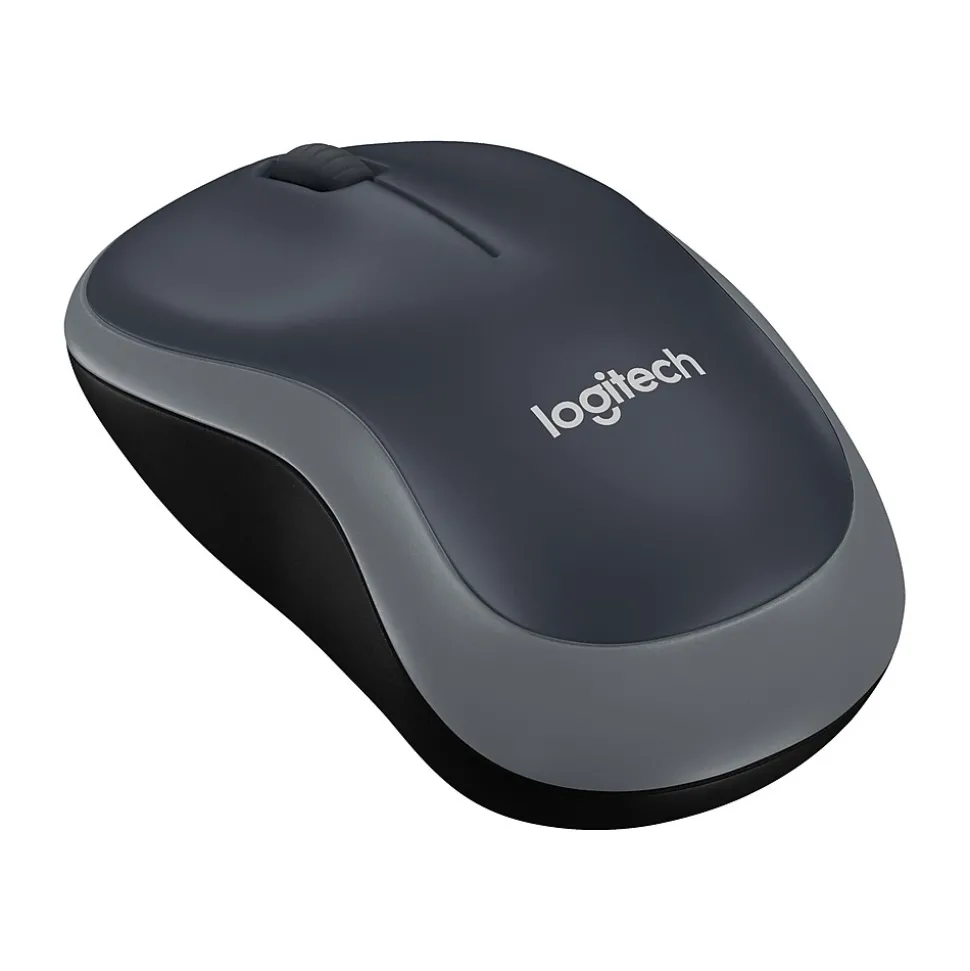 Wireless Ambidextrous Optical Mouse, Gray (910-003888) | Logitech Flash Sale