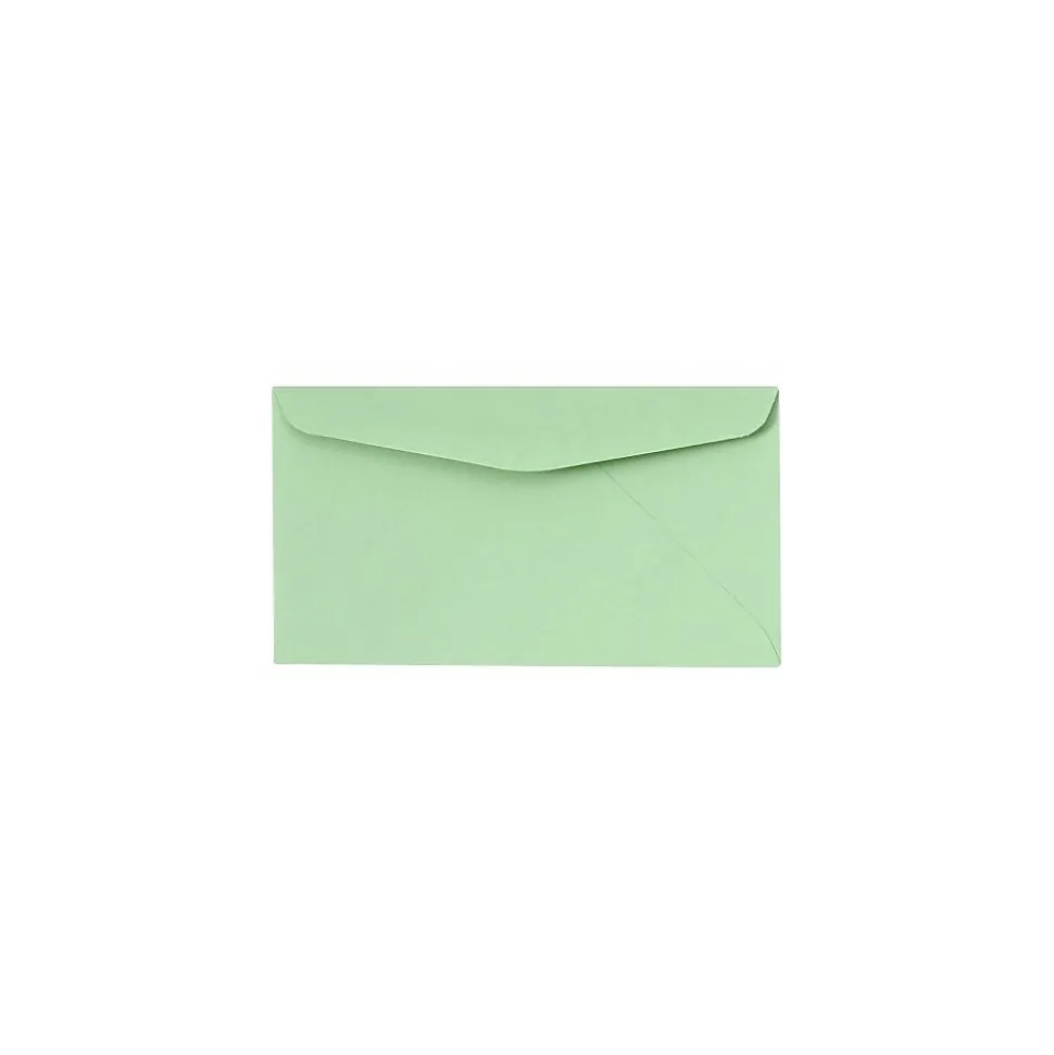 #6 3/4 Regular Envelopes (3 5/8 x 6 1/2) 250/Pack, Pastel Green (72652-250) | LUX Store