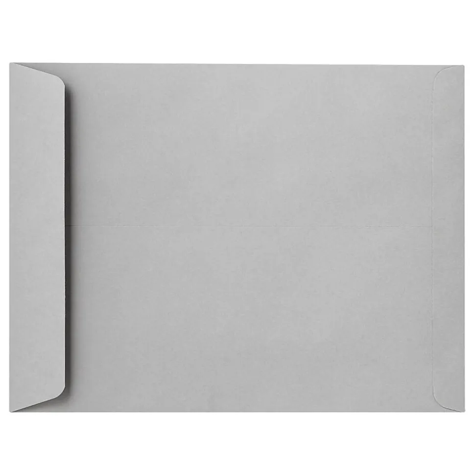 12 1/2 x 18 1/2 Kraft Jumbo Envelopes 250/Pack, Gray Kraft (92532-250) | LUX Clearance