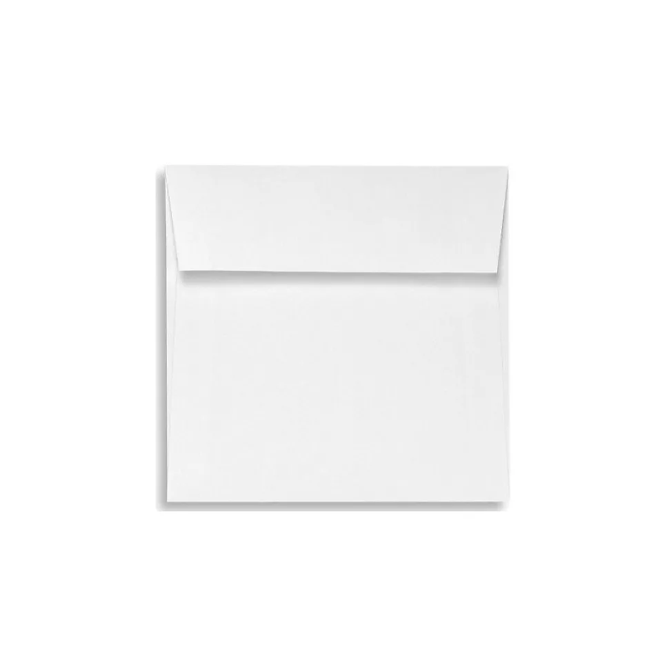 5 1/2 x 5 1/2 Square Envelopes, 250/Box, White - 100% Recycled (8515-WPC-250) | LUX Online