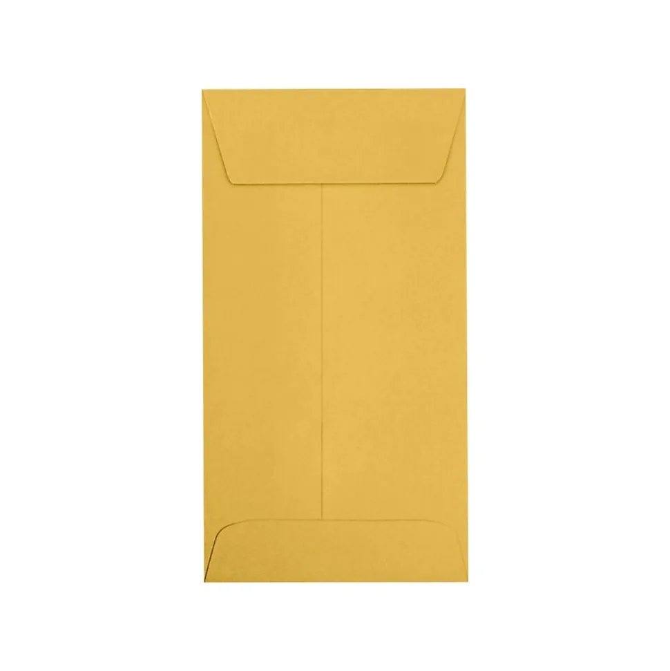 #7 Kraft Coin Envelopes (3 1/2 x 6 1/2) 1000/Pack, 24lb. Brown Kraft (95125-1000) | LUX Fashion